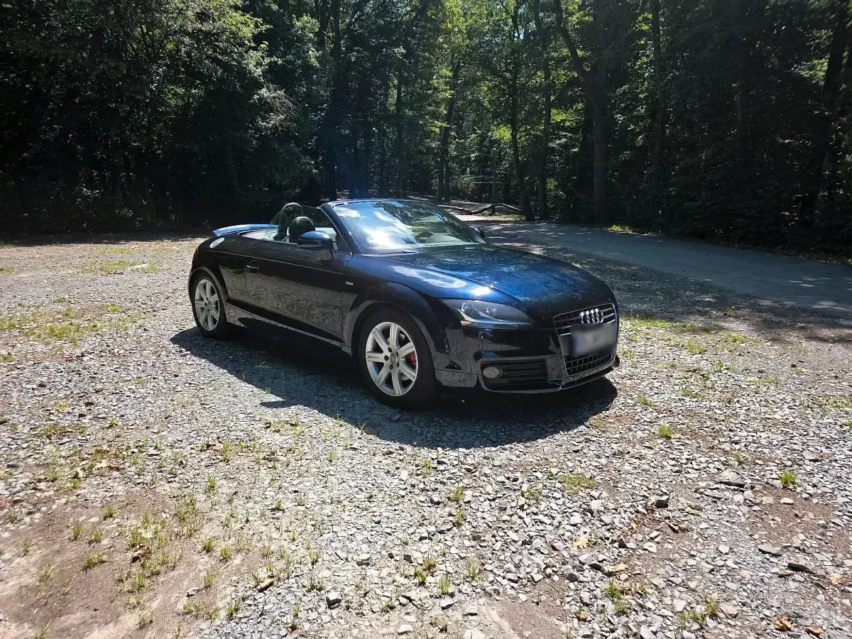 Gebraucht Audi TT Roadster S-Line 200 PS (147 kW) 2009 Blau Cabrio