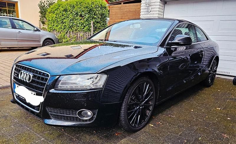 Schwarz Gebraucht 2007 Audi A5 S-Line Coupé | 10.599 € (Etwas zu teuer) - Bild 1/4