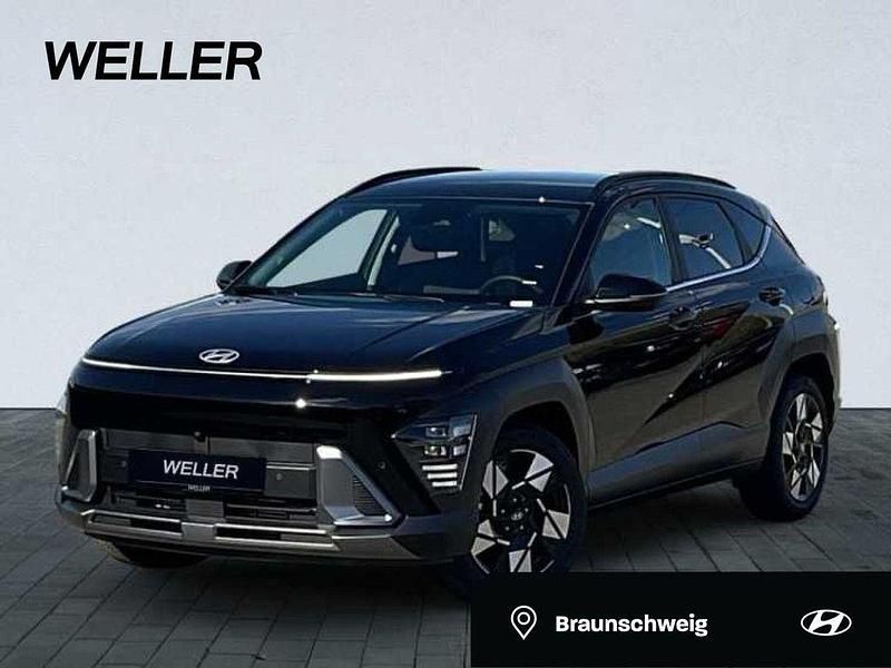 Abyss black (schwarz) Neu 2025 Hyundai Kona Prime SUV | 29.790 € (Fairer Preis) - Bild 1/4