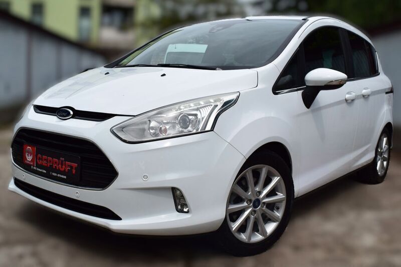 Weiß Gebraucht 2016 Ford B-MAX Titanium Van / Kleinbus | 6.999 € (Fairer Preis) - Bild 1/4