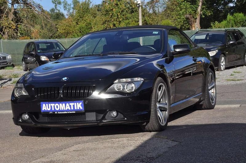 Gebraucht BMW 630 Cabriolet 258 PS (189 kW) 2007 Schwarz (metallic) Cabrio