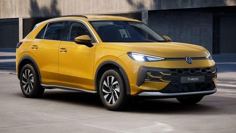 Gelb Neu 2025 VW T-Roc Life SUV | 28.990 € (Guter Preis) - Bild 1/4