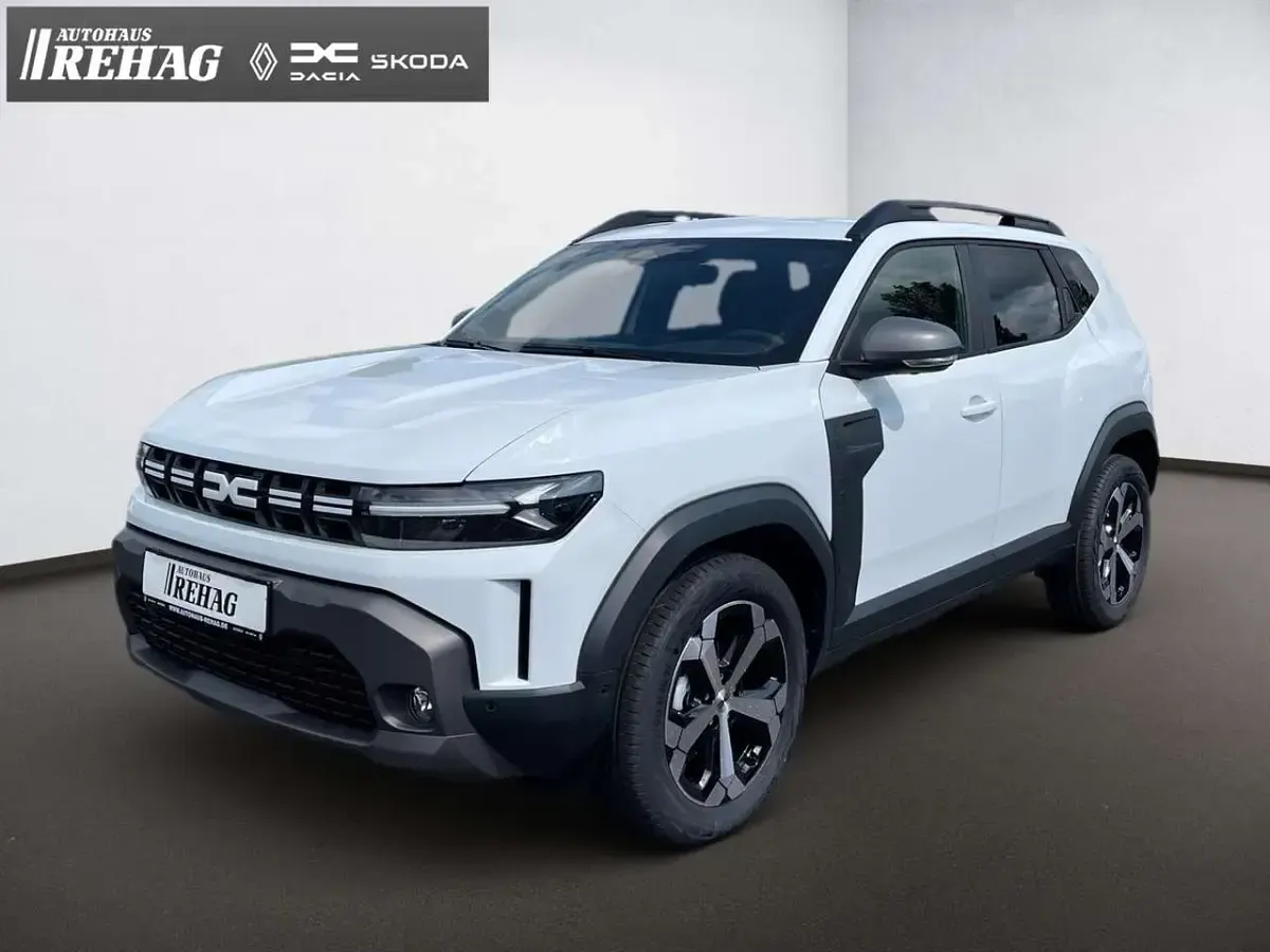 Neu Dacia Duster Journey 131 PS (96 kW) 2025 Arktisweiß Limousine