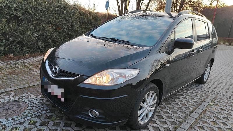 Gebraucht Mazda 5 115 PS (84 kW) 2010 Schwarz Van / Kleinbus