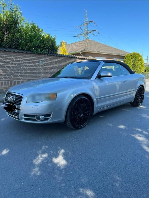 Silber Gebraucht 2007 Audi A4 Cabriolet S-Line Cabrio | 5.990 € (Guter Preis) - Bild 1/4