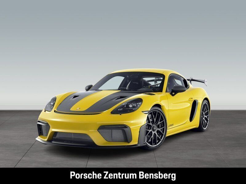 Gelb Gebraucht 2022 Porsche 718 Cayman GT4 Coupé | 205.776 € - Bild 1/4
