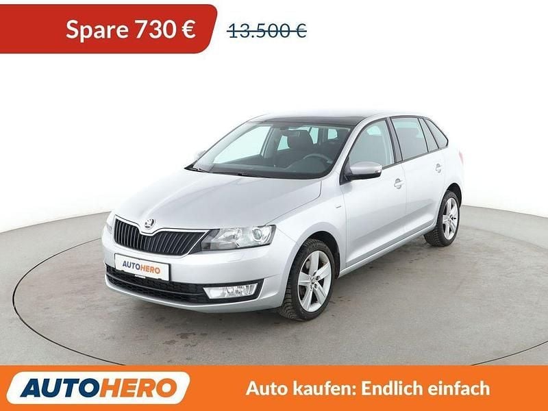 Grau Gebraucht 2017 Skoda Rapid Drive Limousine | 12.770 € (Fairer Preis) - Bild 1/3
