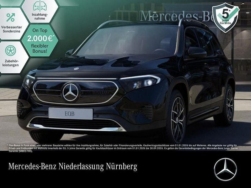 Schwarz Gebraucht 2022 Mercedes EQB250 Advanced SUV | 25.390 € (Fairer Preis) - Bild 1/3