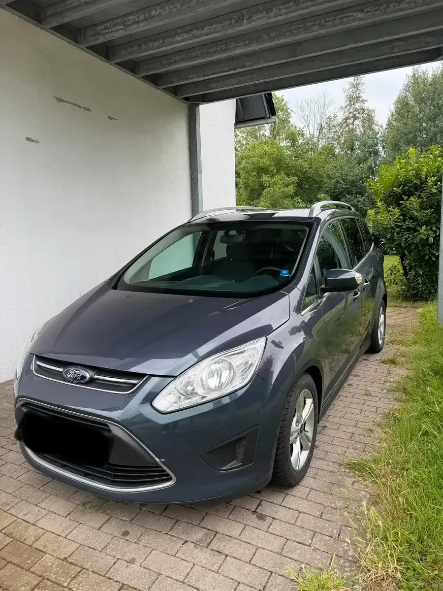 Gebraucht Ford Grand C-Max 140 PS (102 kW) 2012 Grau Van / Kleinbus
