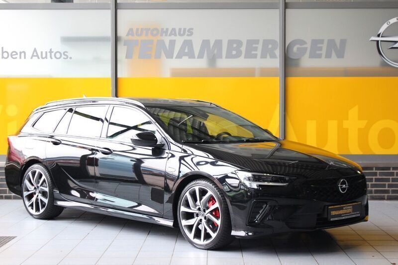 Onyx schwarz (metallic) Gebraucht 2020 Opel Insignia Kombi | 36.700 € (Teuer) - Bild 1/4
