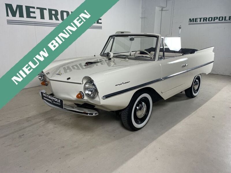 Weiß Gebraucht 1962 Amphicar 770 Cabrio | 79.500 € - Bild 1/4