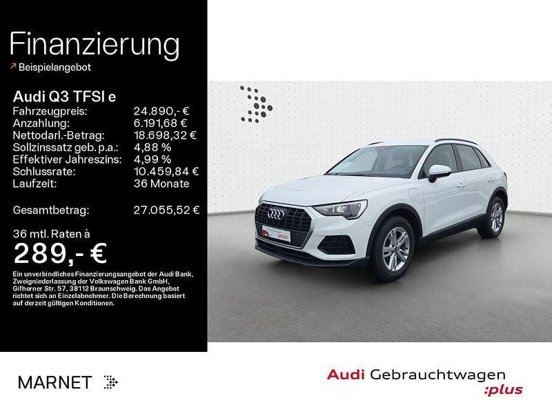Weiß Gebraucht 2021 Audi Q3 Design SUV | 24.890 € (Fairer Preis) - Bild 1/4