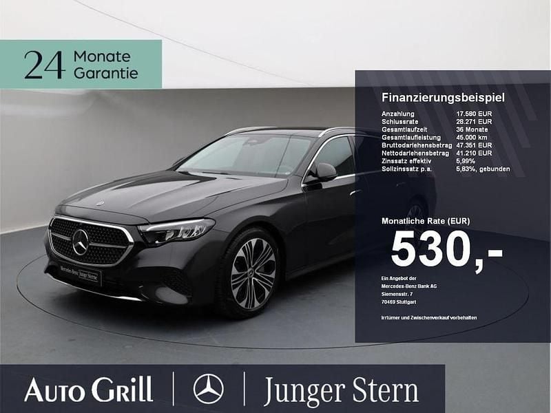 Grau Gebraucht 2024 Mercedes E300 Avantgarde Limousine | 49.980 € (Superpreis) - Bild 1/4