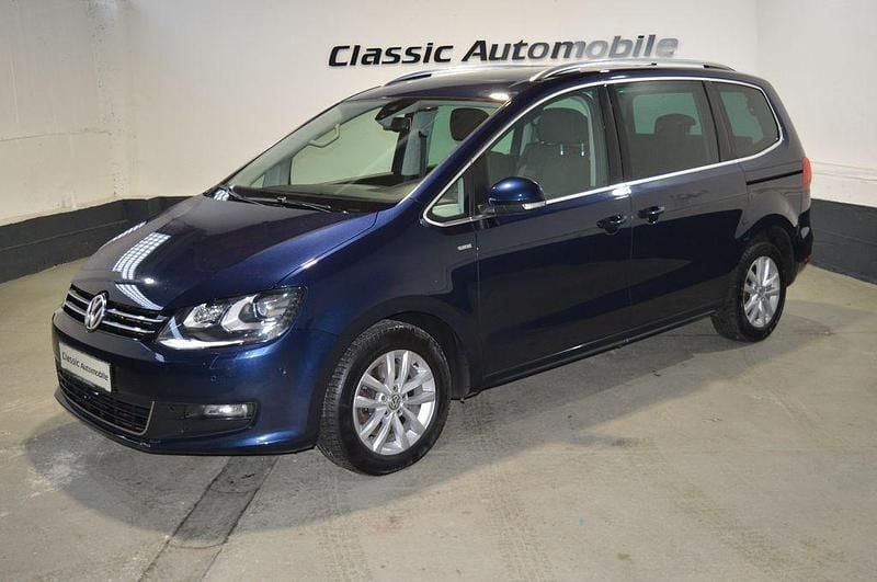 Gebraucht VW Sharan Life 177 PS (130 kW) 2013 Night blue metallic Van / Kleinbus