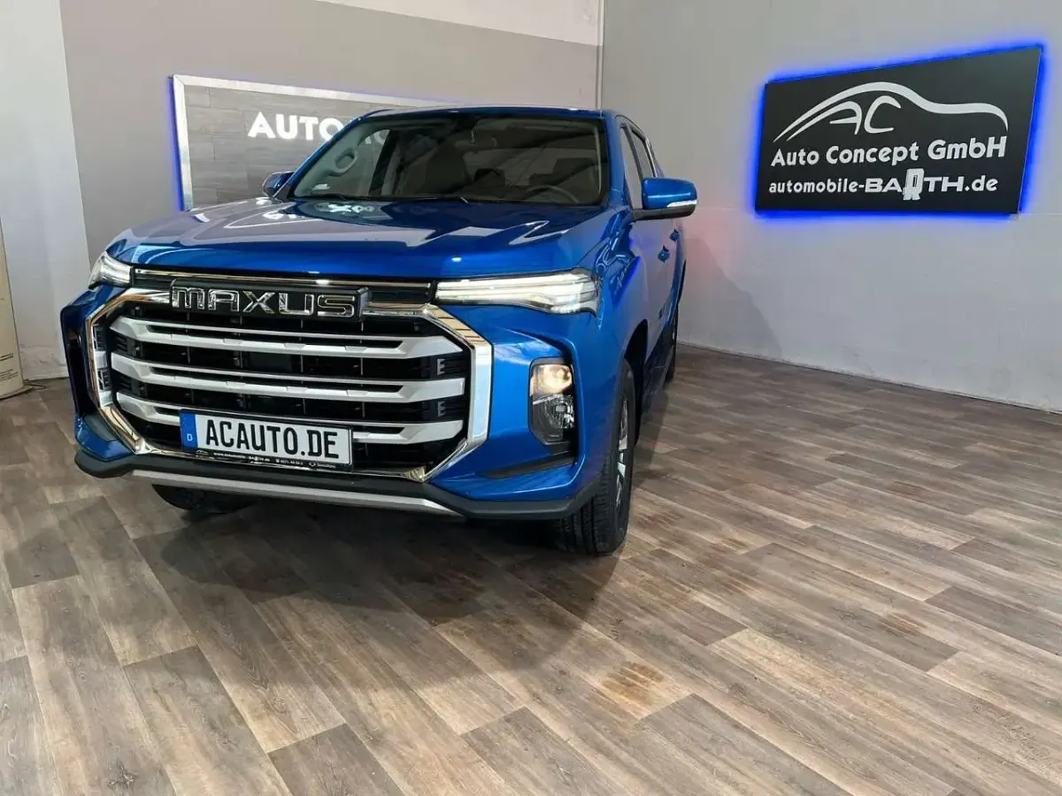 Nowe Maxus T90 130 kW (177 KM) 2026 Niebieski Pickup