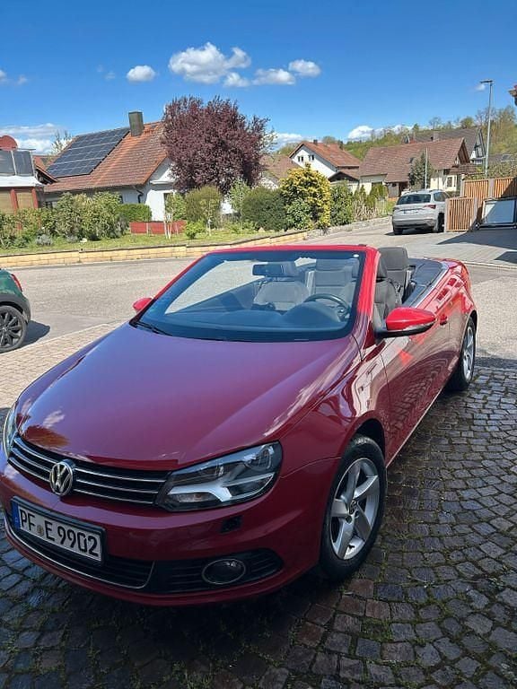 Second-hand VW Eos 122 CP (89 kW) 2011 Roșu Cabrio