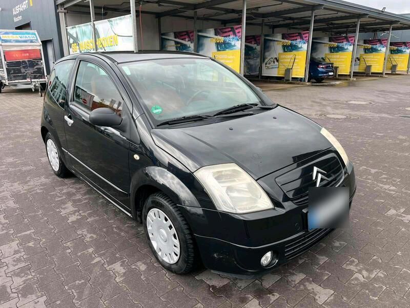 Schwarz Gebraucht 2006 Citroën C2 Kleinwagen | 1.850 € (Fairer Preis) - Bild 1/4