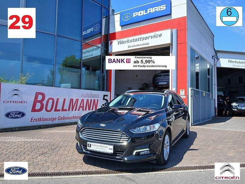 Schwarz Gebraucht 2019 Ford Mondeo Titanium Kombi | 13.950 € (Fairer Preis) - Bild 1/4
