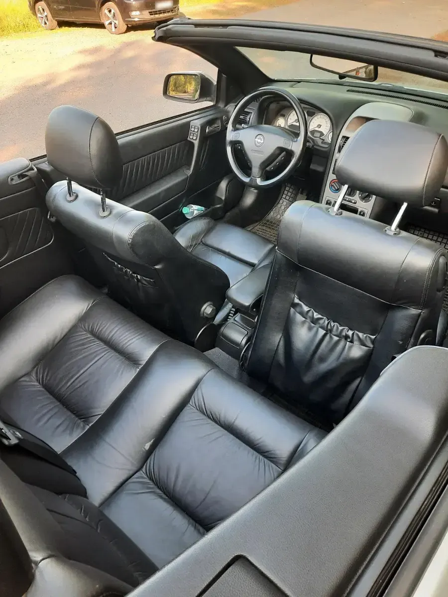 Gebraucht Opel Astra 101 PS (74 kW) 2002 Silber Cabrio