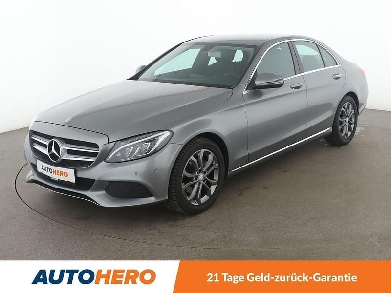 Grau Gebraucht 2015 Mercedes C180 Avantgarde Limousine | 19.330 € (Guter Preis) - Bild 1/3