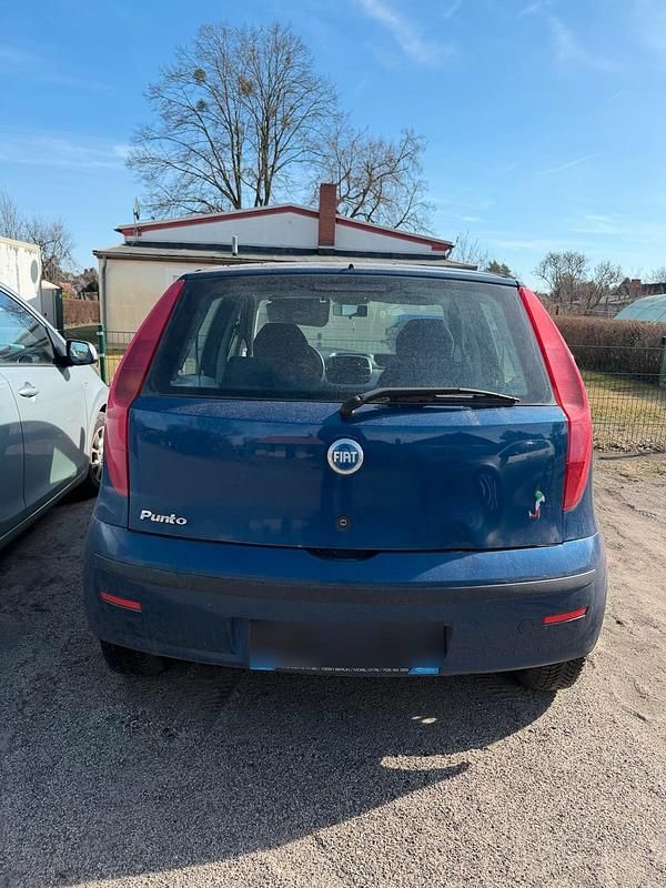Gebraucht Fiat Punto 2004 Blau Kleinwagen