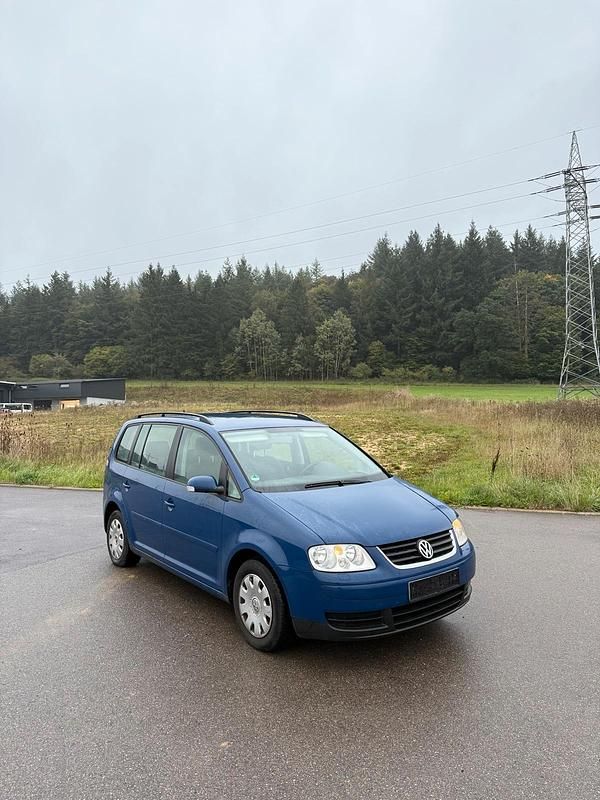 Blau Gebraucht 2005 VW Touran Van / Kleinbus | 1.299 € (Fairer Preis) - Bild 1/4
