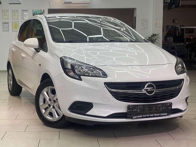 Weiß Gebraucht 2015 Opel Corsa Edition Kleinwagen | 9.250 € (Fairer Preis) - Bild 1/4