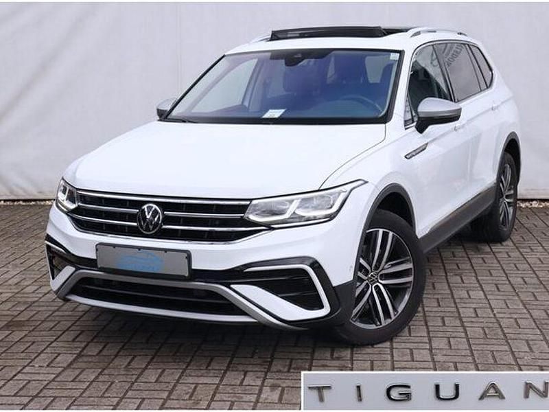 Gebraucht VW Tiguan Allspace Elegance 200 PS (147 kW) 2022 Weiß SUV