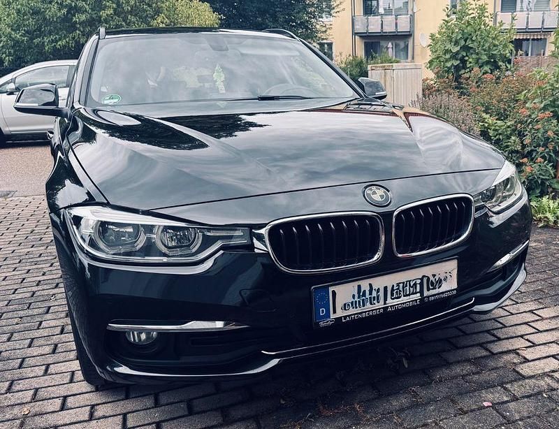 Gebraucht BMW 320 Luxury Line 190 PS (139 kW) 2015 Schwarz Kombi