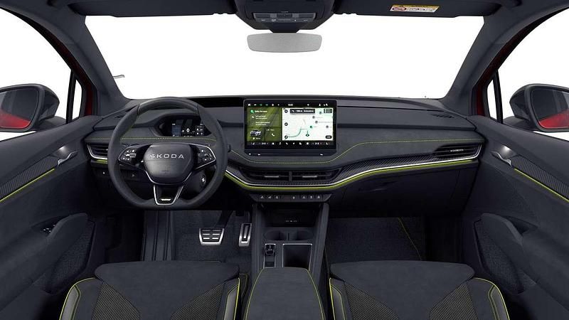 Gebraucht Skoda Enyaq iV RS 250 kW (340 PS) 2025 Velvetrot metallic SUV