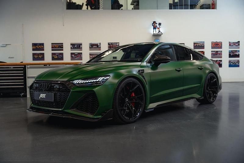 Sonomagrün matt audi exclusive Gebraucht 2024 Audi RS7 Sport Kleinwagen | 259.990 € - Bild 1/4