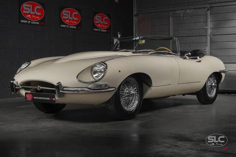 Beige Gebraucht 1968 Jaguar E-Type Cabrio | 84.900 € - Bild 1/4