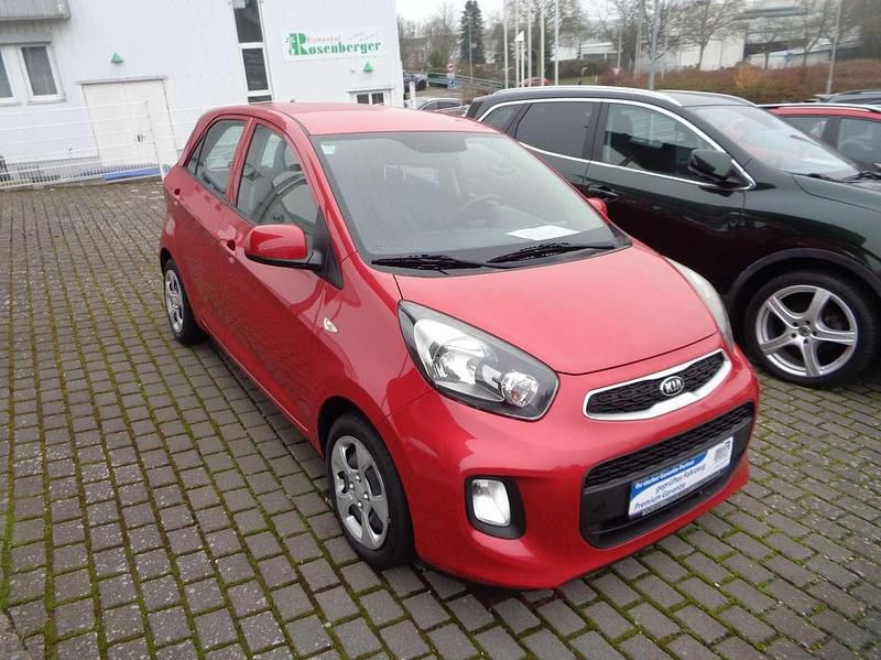 Gebraucht Kia Picanto Edition 7 69 PS (50 kW) 2017 Signalrot met. Kleinwagen