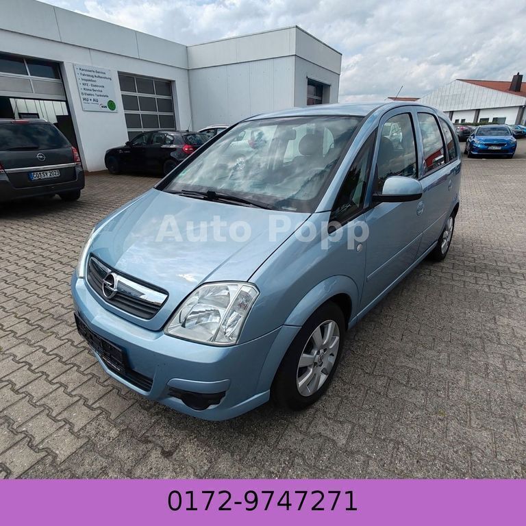 Blau Gebraucht 2009 Opel Meriva Edition Van / Kleinbus | 2.699 € (Fairer Preis) - Bild 1/4