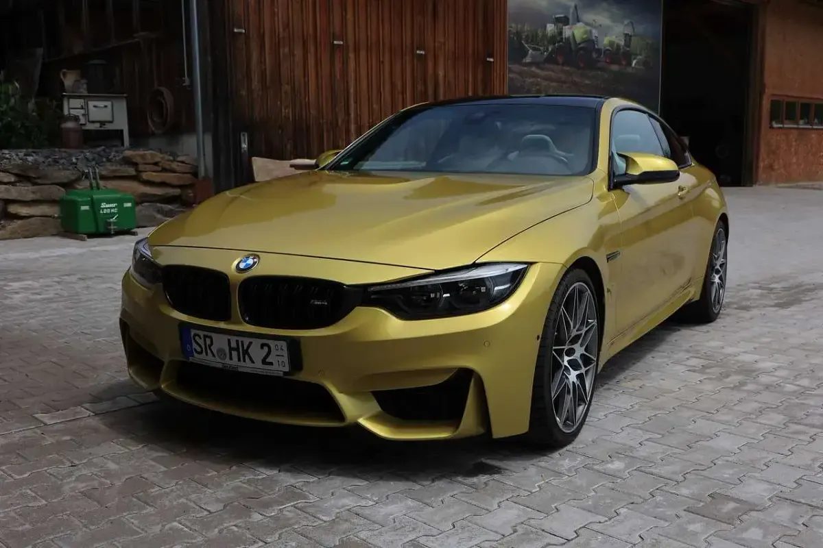 Gebraucht BMW M4 Competition Edition 450 PS (330 kW) 2018 Gelb Coupé