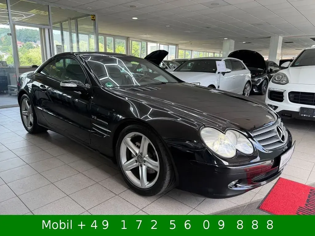 Gebraucht Mercedes SL350 245 PS (180 kW) 2004 Schwarz Cabrio