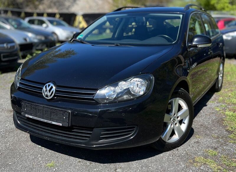 Schwarz Gebraucht 2011 VW Golf VI Comfortline Kombi | 4.999 € (Fairer Preis) - Bild 1/4