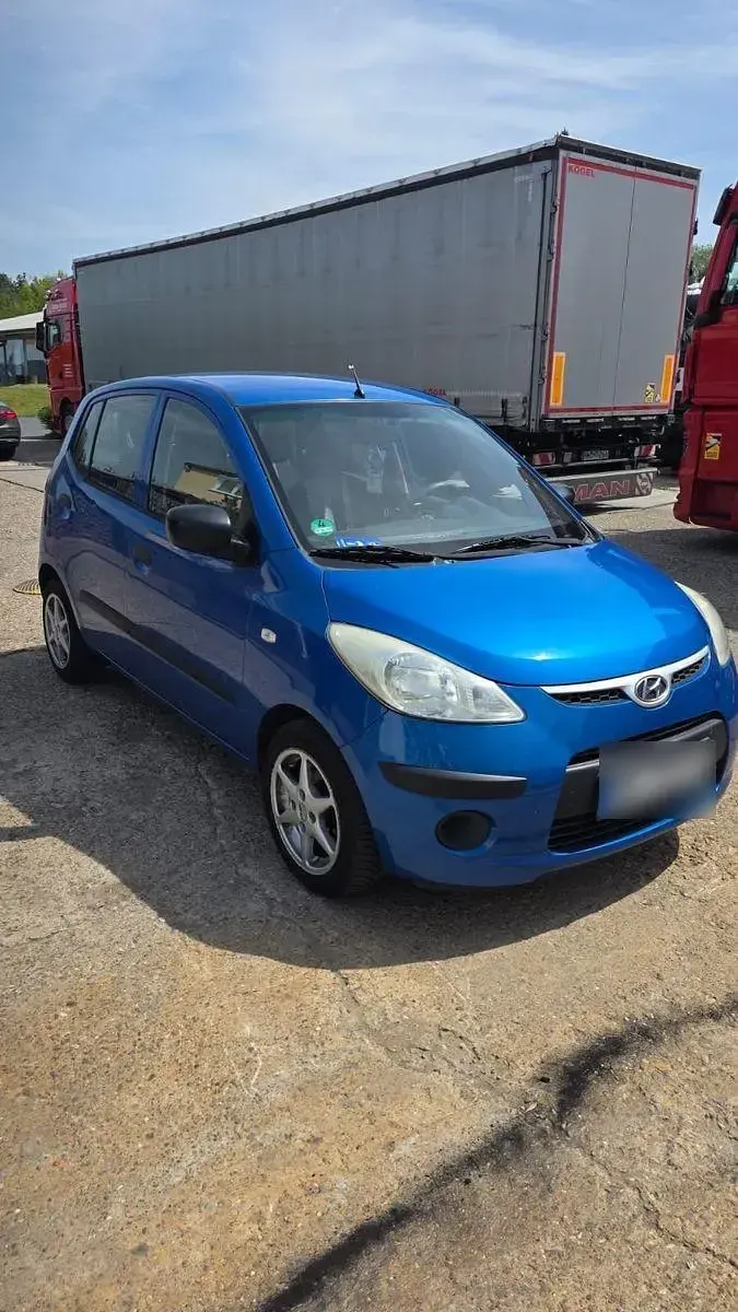 Gebraucht Hyundai i10 Classic 67 PS (49 kW) 2009 Blau Kleinwagen