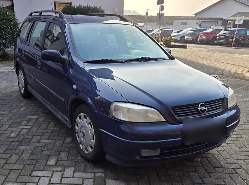 Blau Gebraucht 2002 Opel Astra Kombi | 1.300 € (Guter Preis) - Bild 1/4