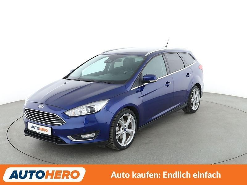 Gebraucht Ford Focus Titanium 150 PS (110 kW) 2014 Blau Kombi