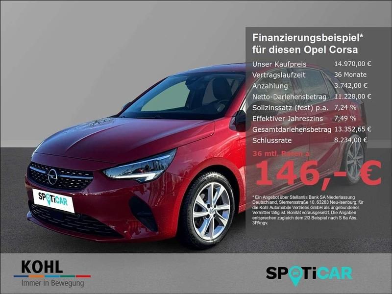 Gebraucht Opel Corsa Elegance 101 PS (74 kW) 2022 Rot Kleinwagen