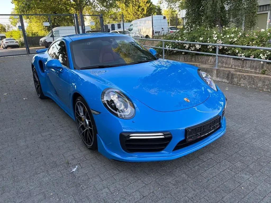 Gebraucht Porsche 911 Turbo S 581 PS (427 kW) 2017 Blau Coupé