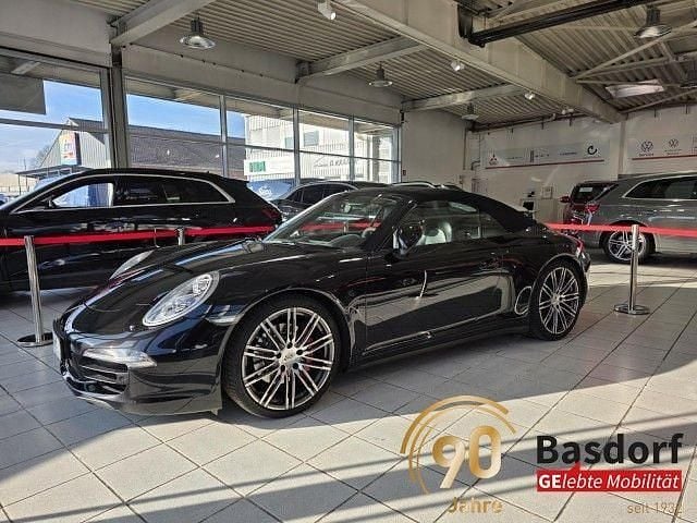 Schwarz Gebraucht 2014 Porsche 911 Carrera 4S Cabriolet Cabrio | 94.700 € (Fairer Preis) - Bild 1/4