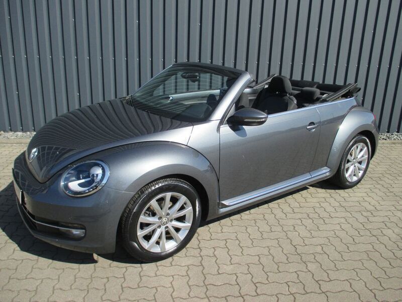 Gebraucht VW Beetle Cabriolet Design 105 PS (77 kW) 2014 Grau Cabrio