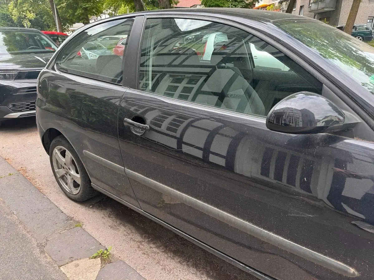 Gebraucht Seat Ibiza 86 PS (63 kW) 2008 Schwarz Kleinwagen