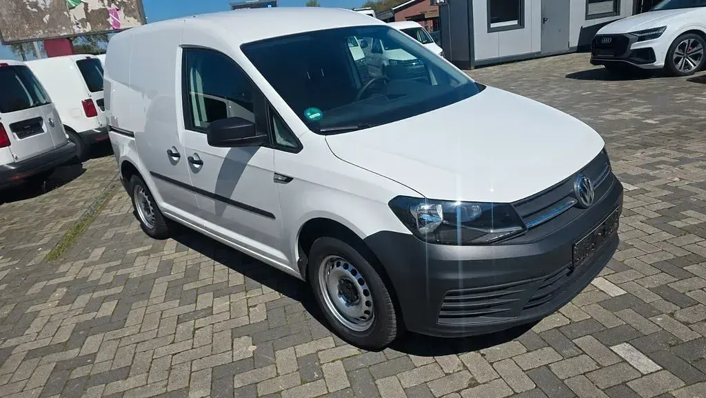 Gebraucht VW Caddy 75 PS (55 kW) 2020 Weiß Van / Kleinbus