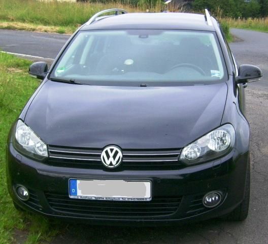 Gebraucht VW Golf VI Comfortline 190 PS (139 kW) 2010 Schwarz metallic Kleinwagen