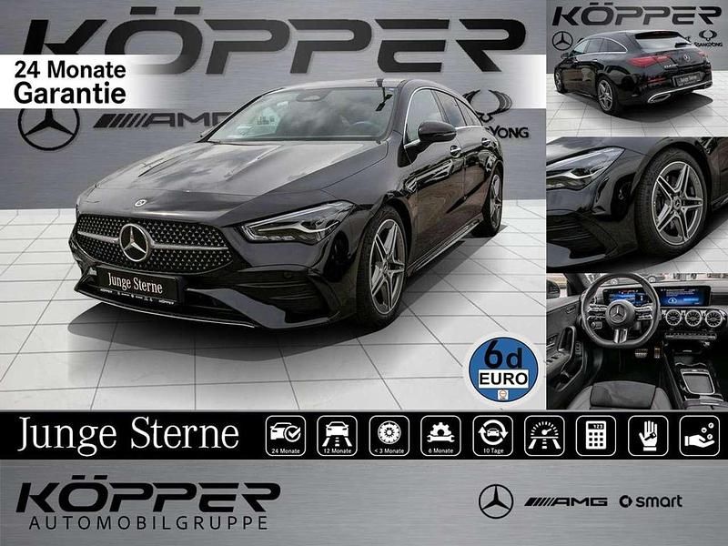 Nachtschwarz Gebraucht 2024 Mercedes CLA200 Advanced Plus Kombi | 30.998 € (Guter Preis) - Bild 1/4