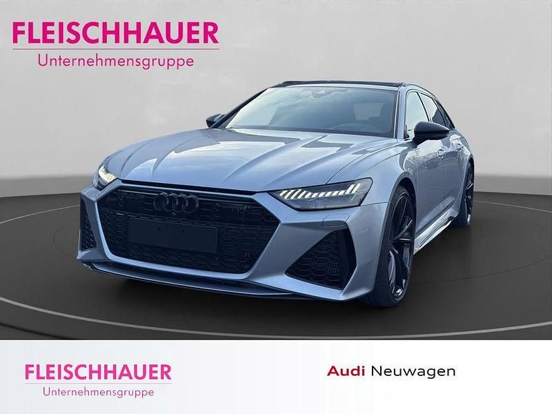 Silber Neu 2025 Audi RS6 Comfort Kombi | 127.990 € - Bild 1/4