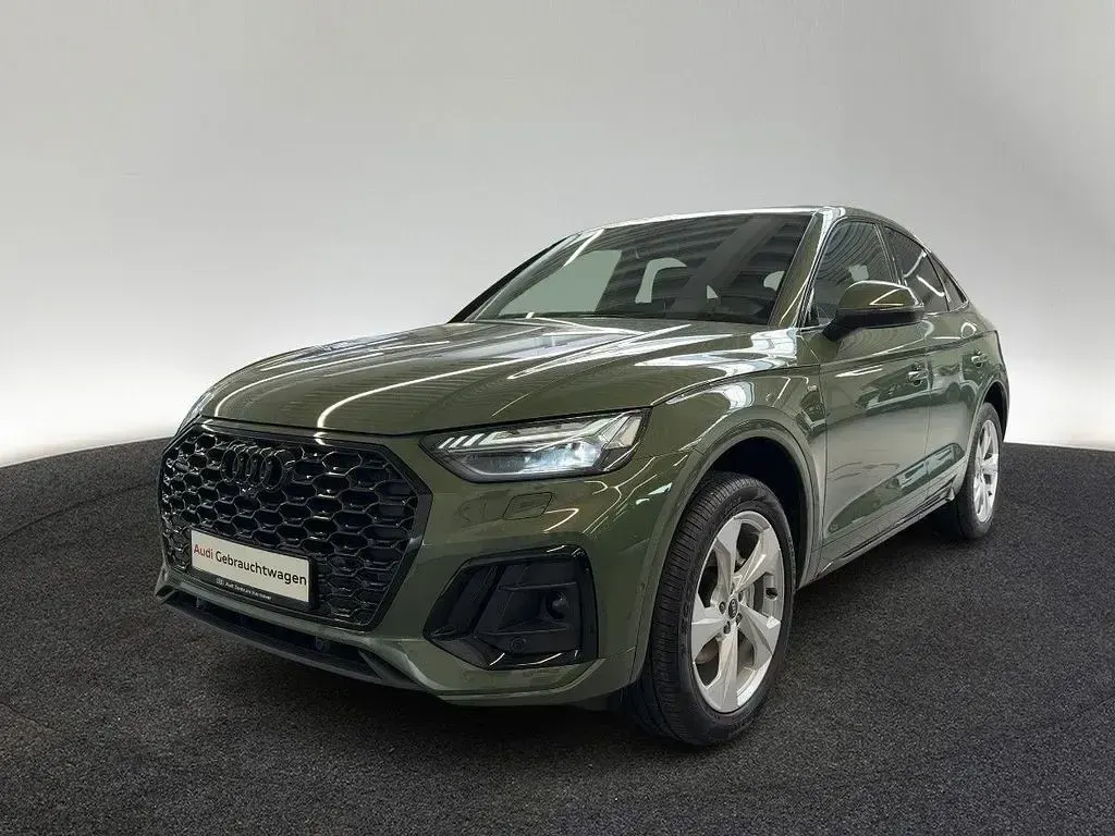 Gebraucht Audi Q5 Sportback S-Line 204 PS (150 kW) 2025 Distriktgrün metallic SUV